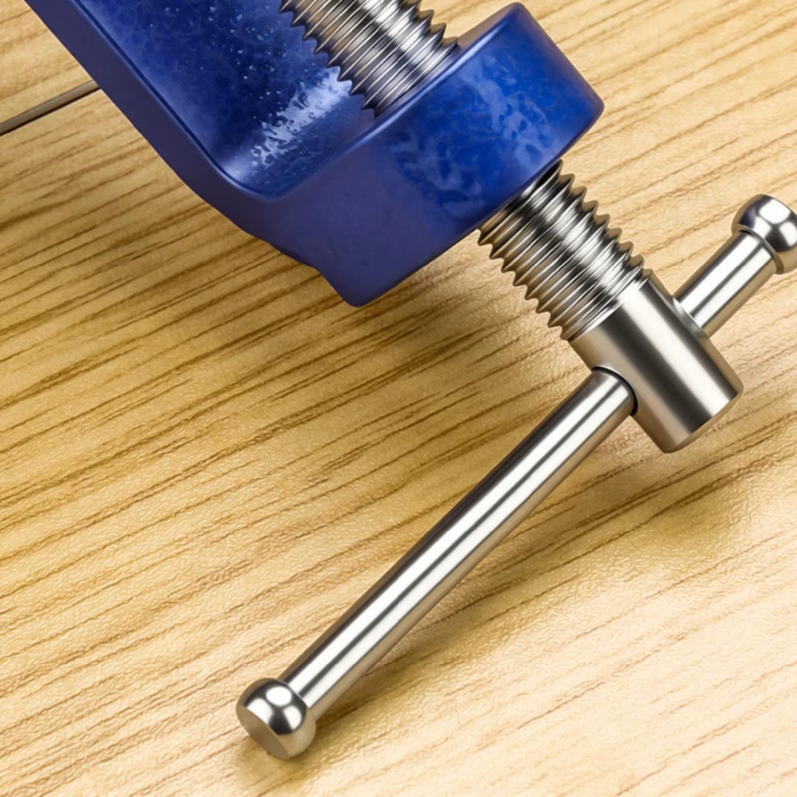 Tornillo de banco industrial gran apertura – Abrazadera hierro fundido - imagen 5