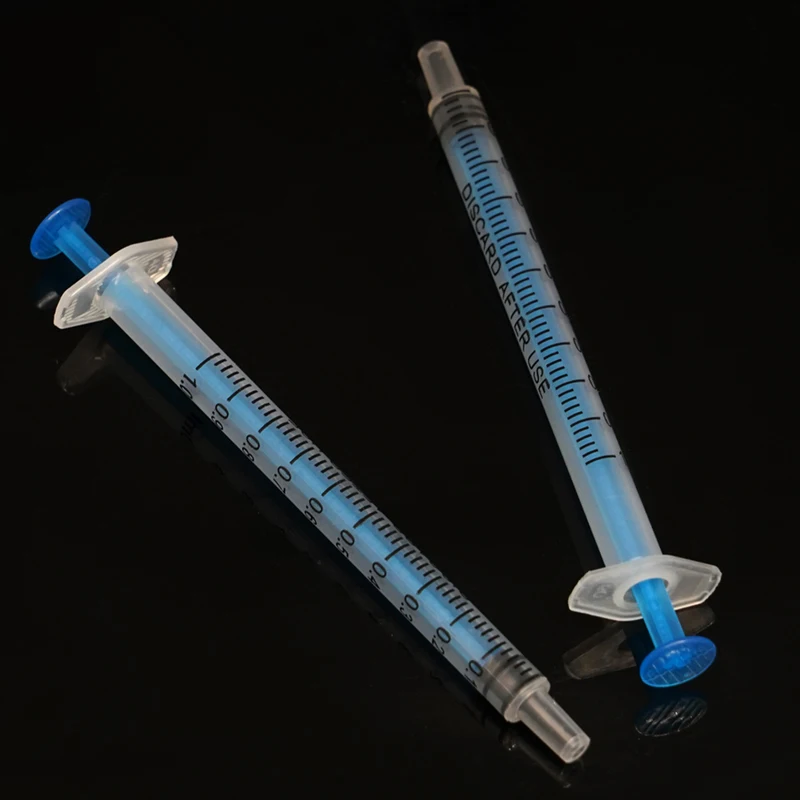 Jeringuilla de 1 ml para mascotas