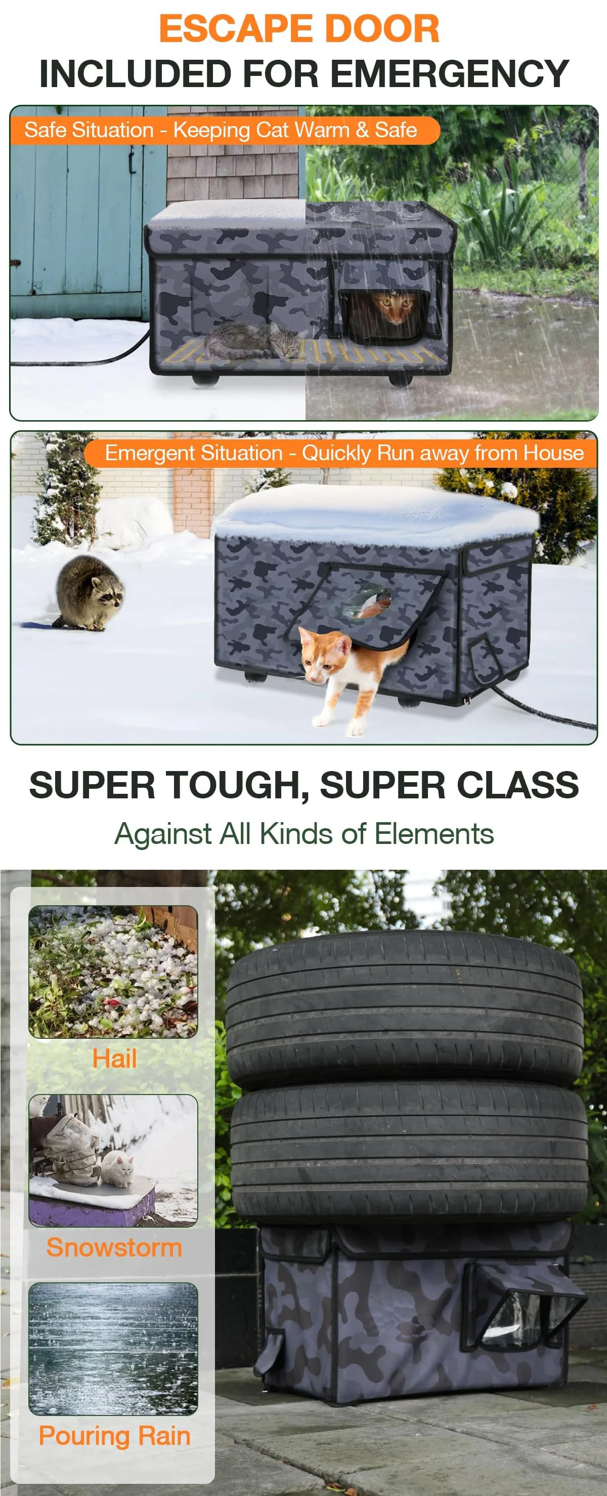 Sala de parto para gatos - uso