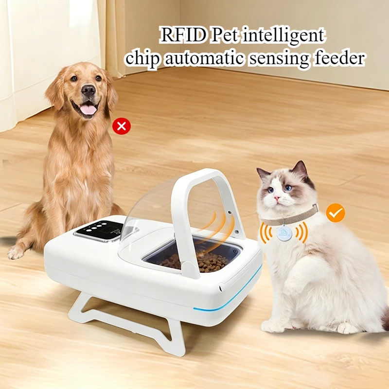 Comedero automático con temporizador para perros y gatos con RFID – Control de porciones