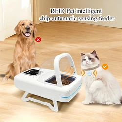 Comedero automático con temporizador para perros y gatos con RFID – Control de porciones