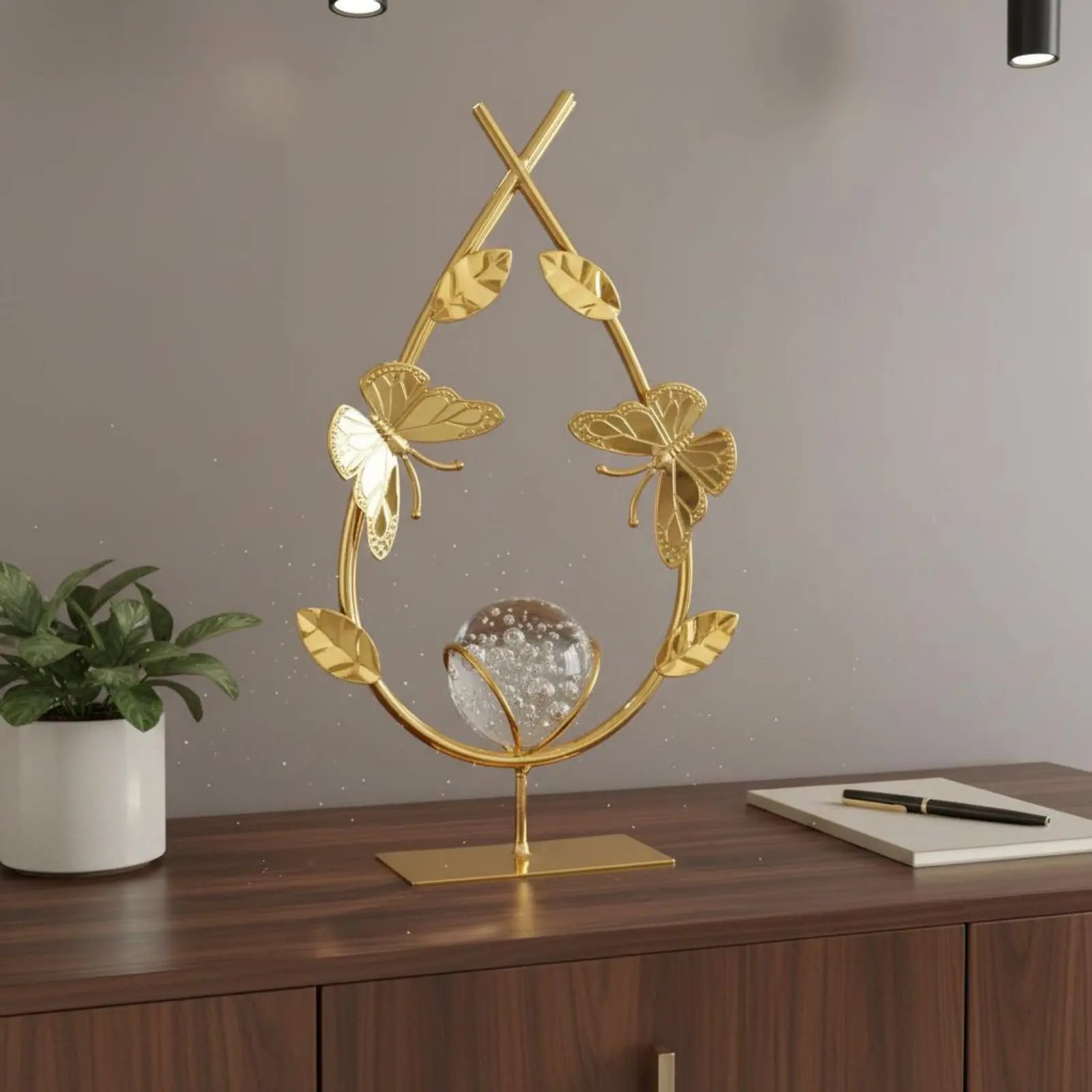 Esfera de cristal decorativa elegante apta para gatos y perros - imagen 3