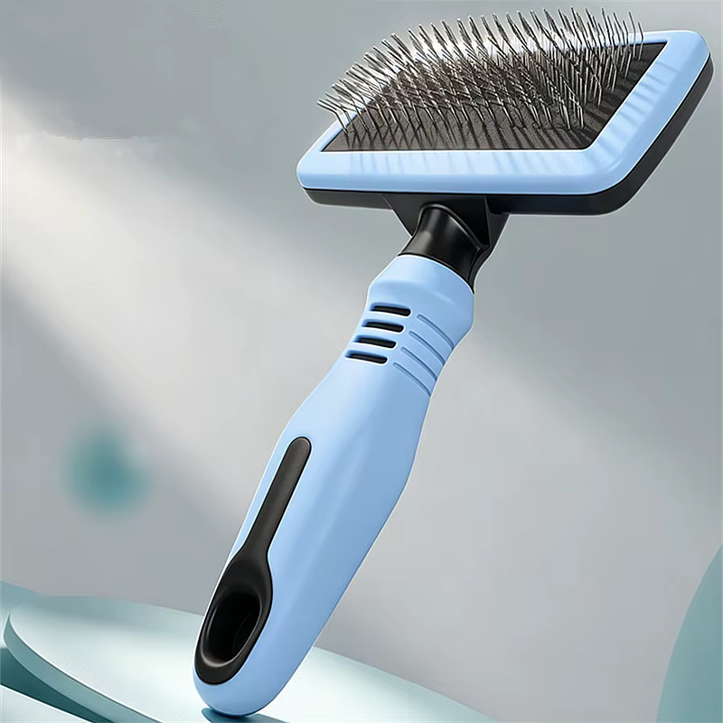 Cepillo masaje para perros: peine quita pelo de dientes largos - imagen 4