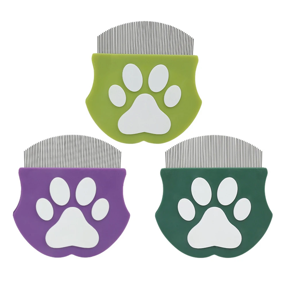 Peine antipulgas curvo para gatos y perros: desenreda sin tirones - imagen 2