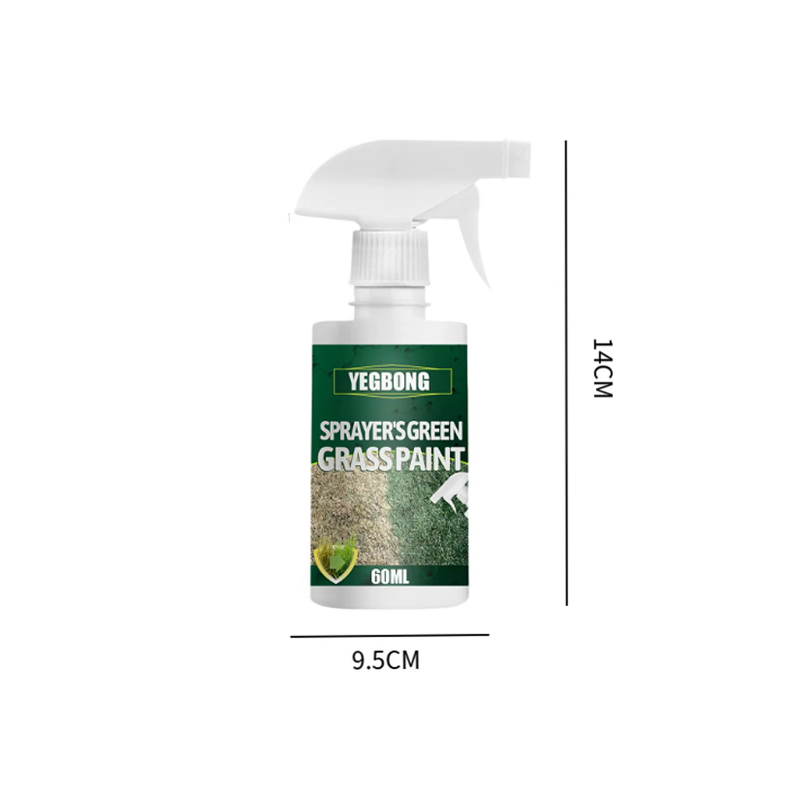 Spray para teñir el césped de verde a base de agua - imagen 5