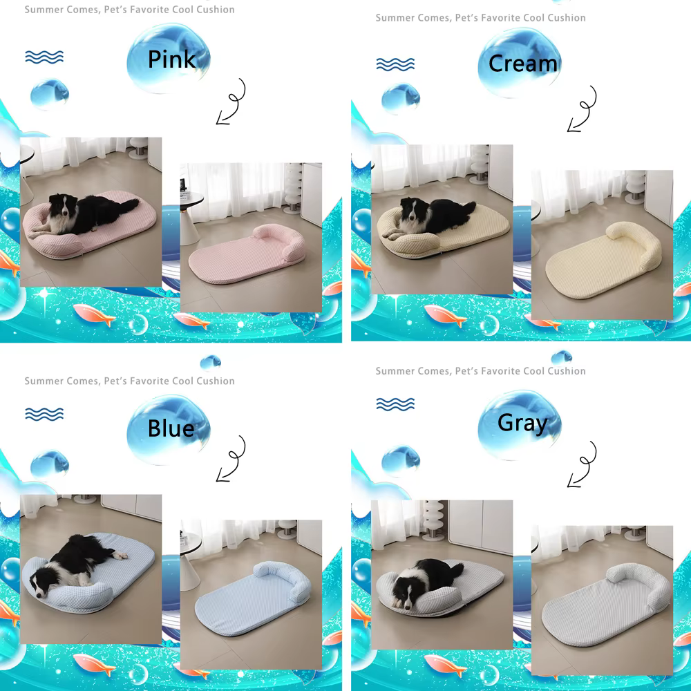 Colchoneta transpirable de verano antideslizante para perros y gatos - imagen 4