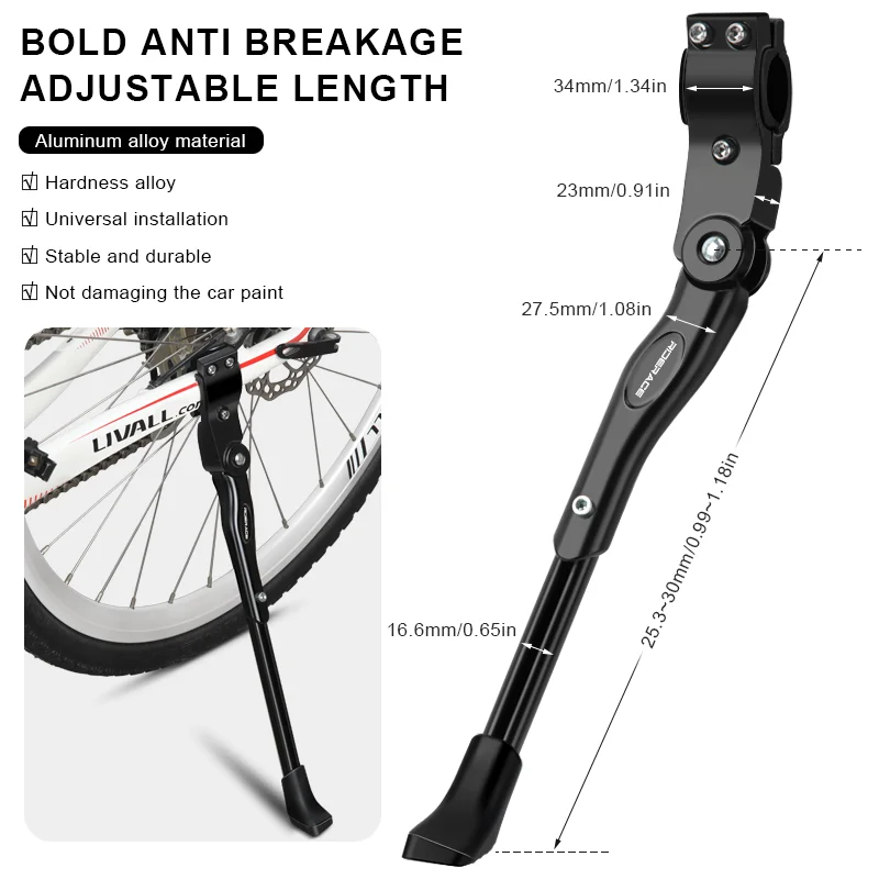 Soporte ajustable para ciclismo de carretera