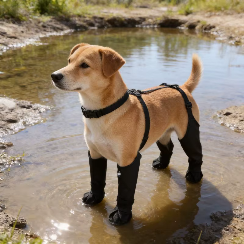 Botas para perros adaptadas a la caminata