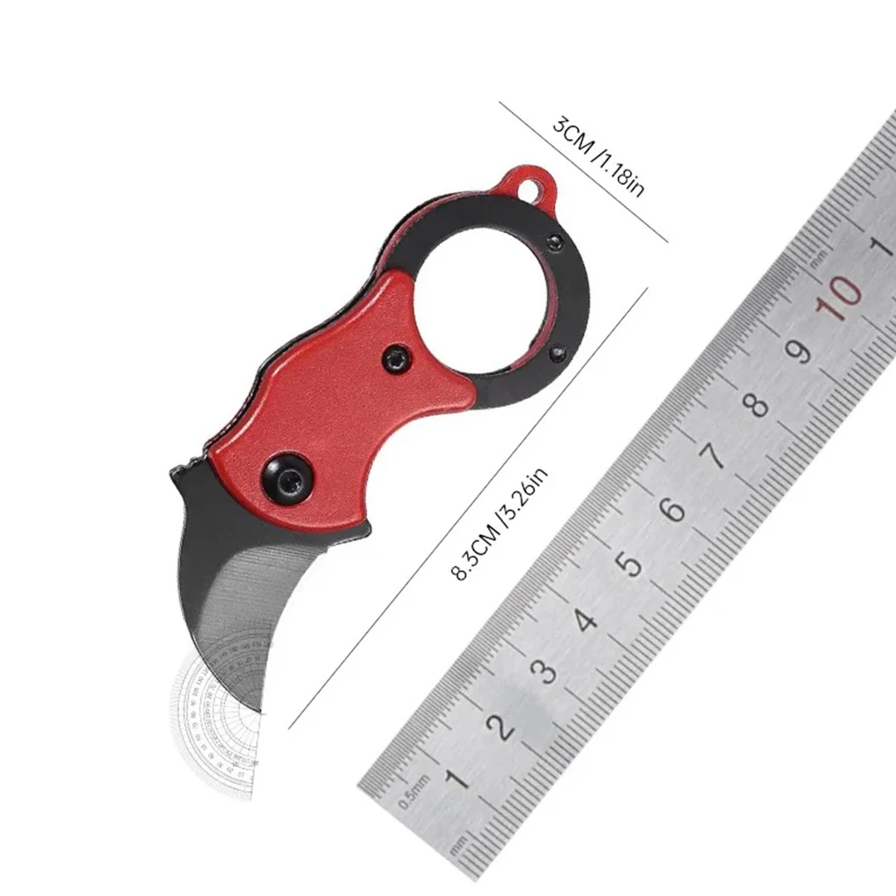 Cuchillo de bolsillo portátil pequeño para camping y caza hombre - imagen 2