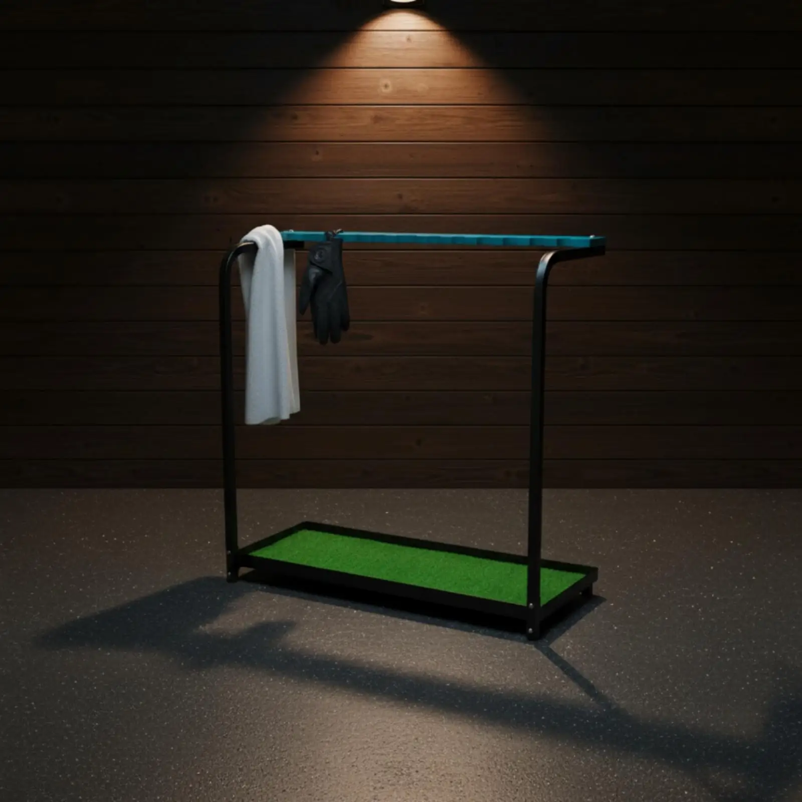 Porta palos de golf metálico – Soporte independiente para jardín - imagen 4