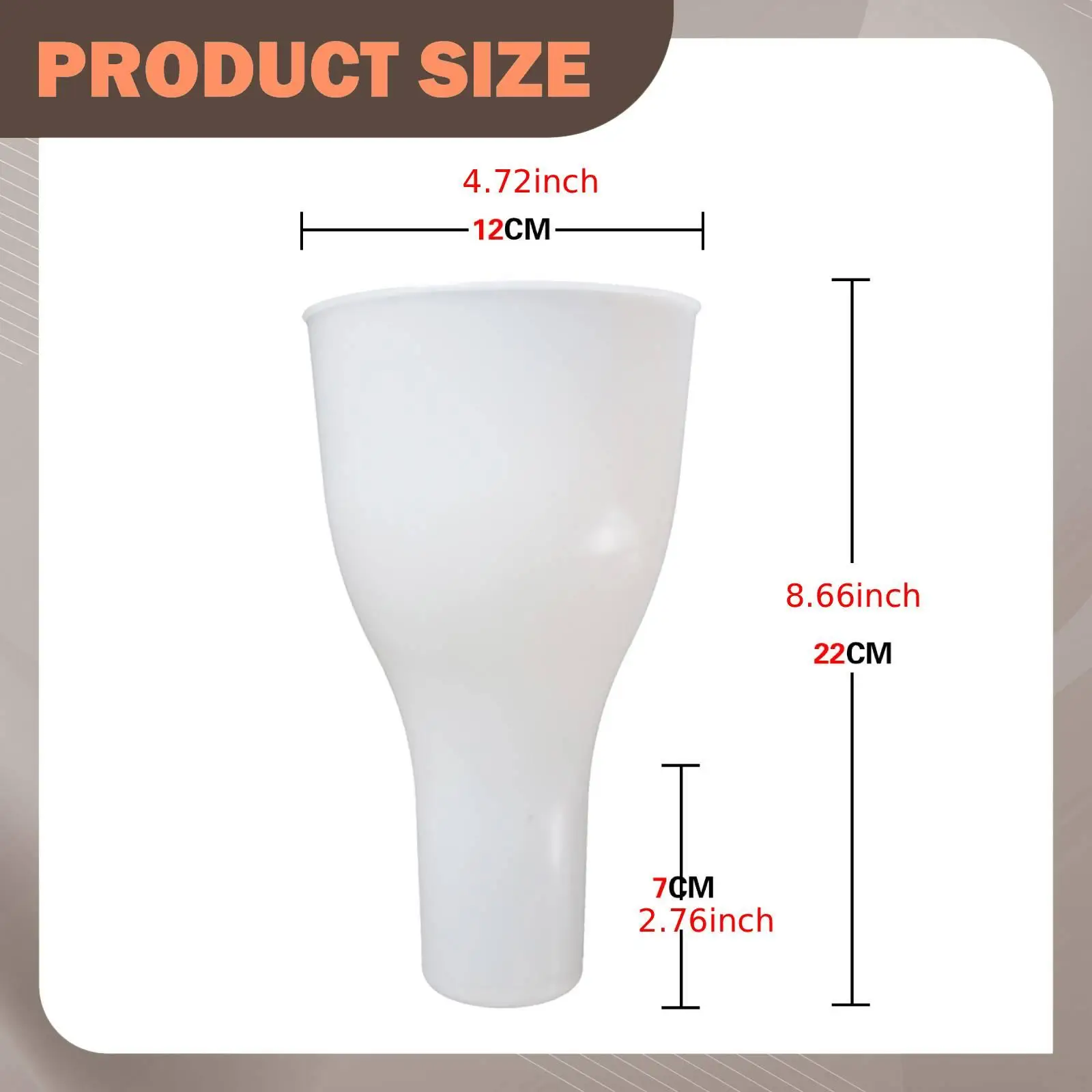 Vaso de plástico para remojar uvas y contenedor infusor