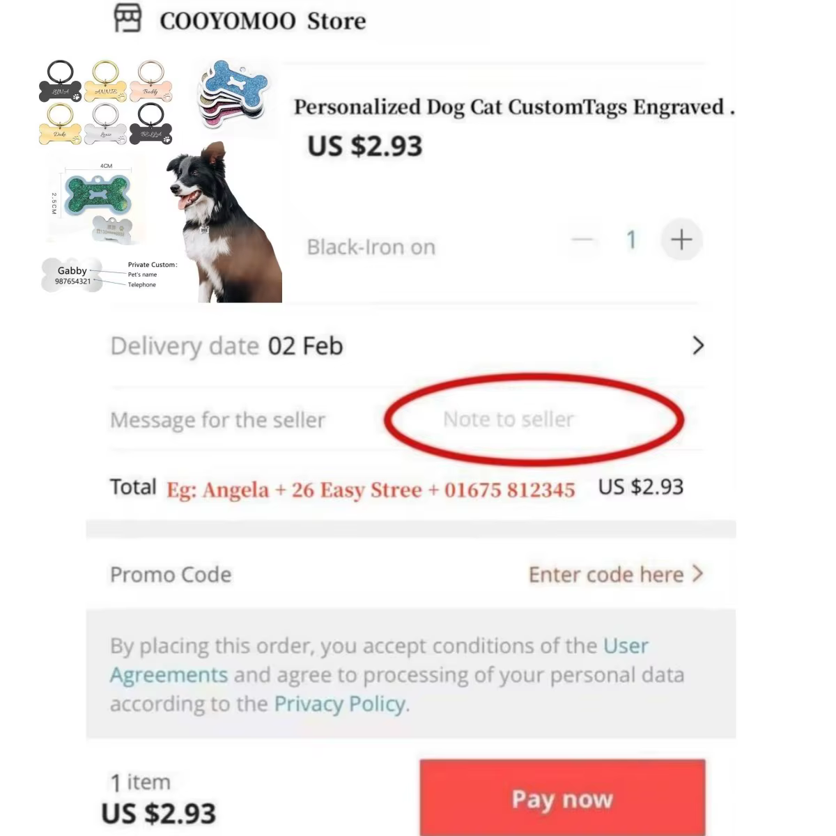 Vistas del producto desde diferentes ángulos