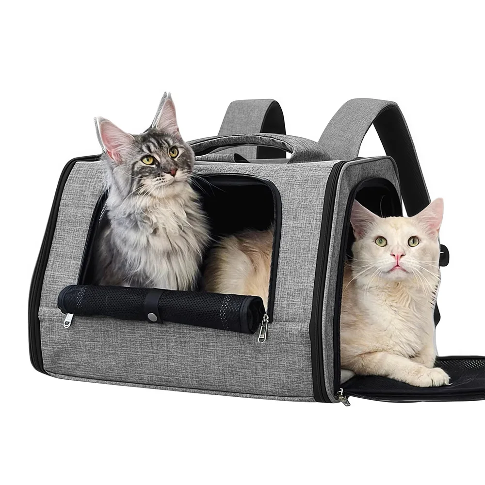 Mochila de transporte para mascotas: para gatos y perros pequeños - imagen 2