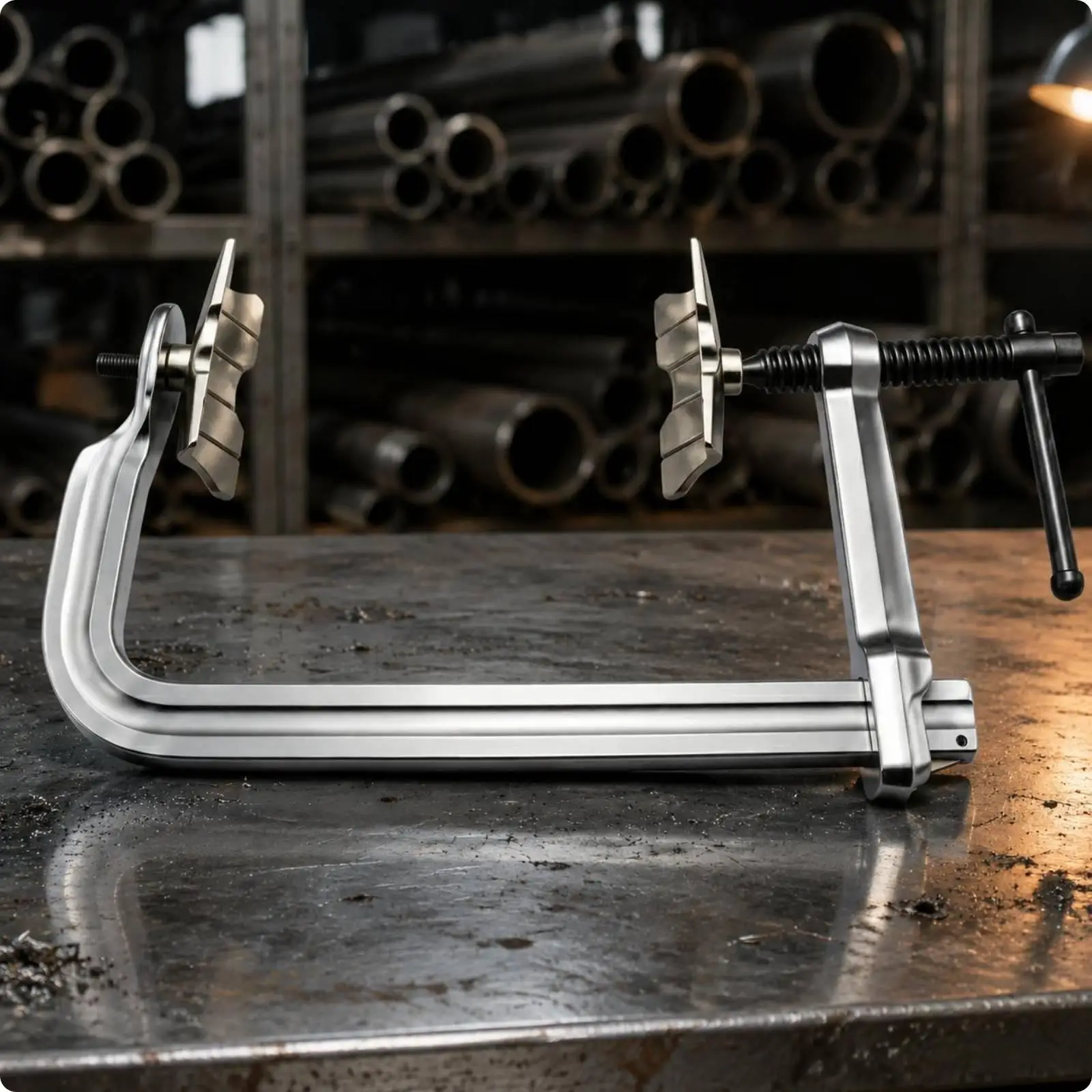 Abrazadera Alineación Tuberías 1200 Kg – Herramienta Soldadura Industrial - imagen 2