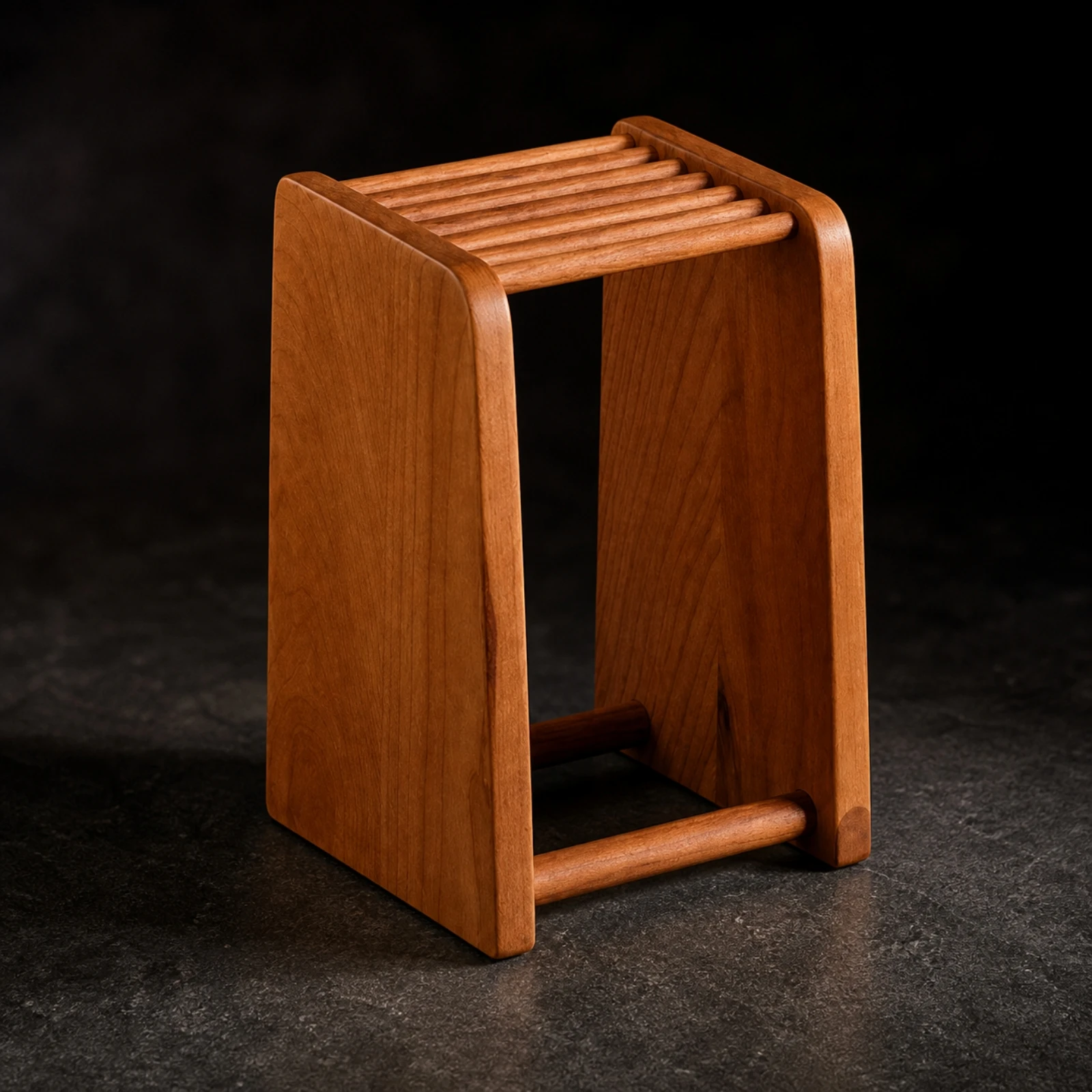 Soporte de cuchillos de madera ventilado y compacto para la cocina - imagen 4