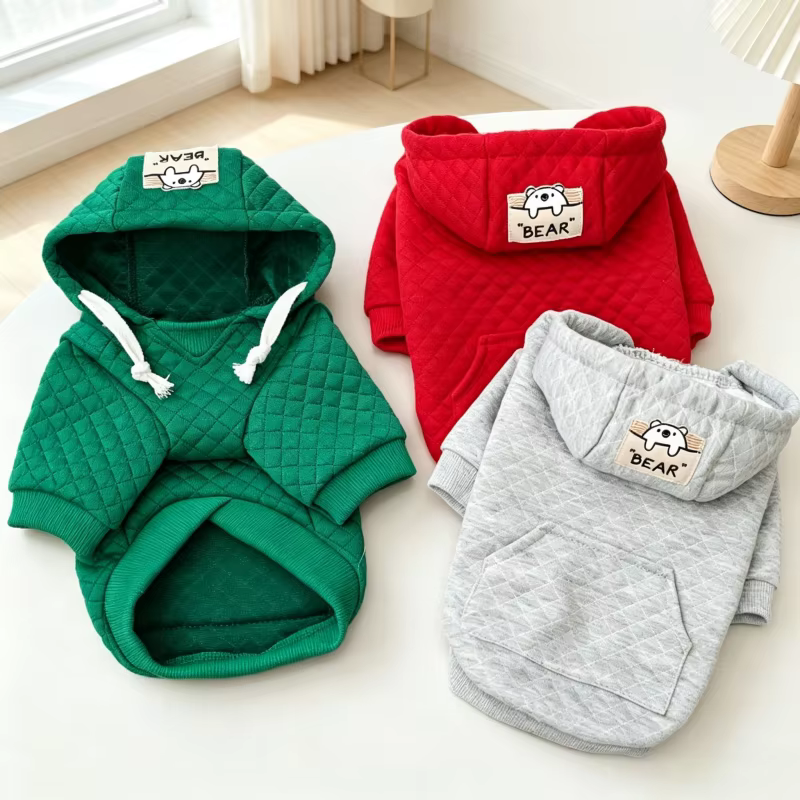 Sudadera sólida para perros y gatos – Jersey cómodo de otoño - imagen 4