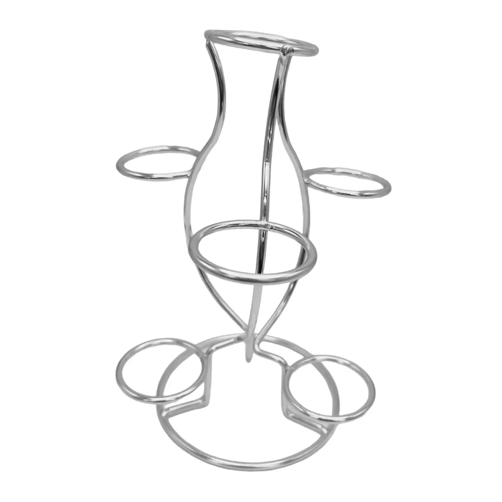 Soporte metálico decorativo para bolas de cristal y centros de mesa - imagen 3