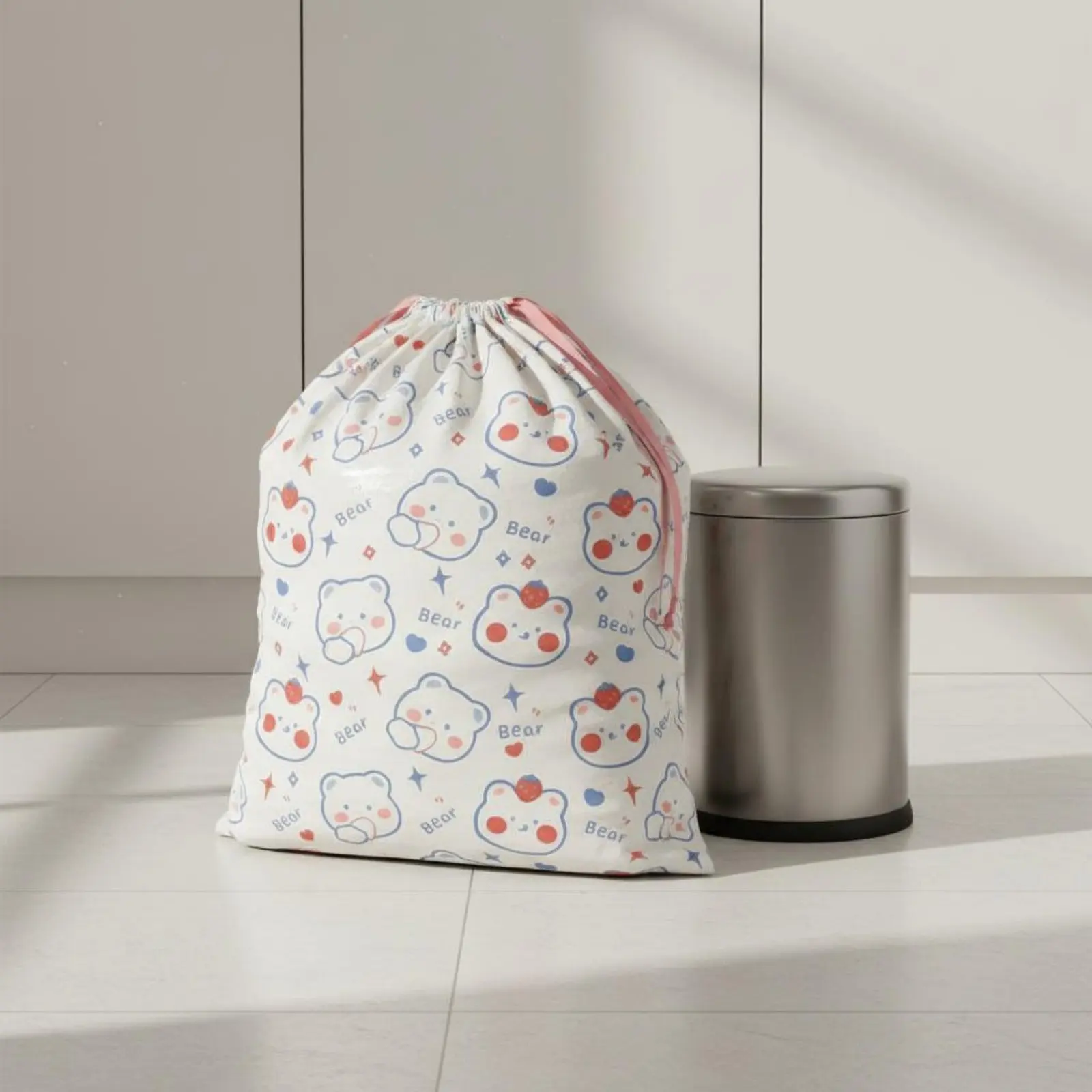 Bolsas de basura gruesas con cordón para heces de perro y gato - imagen 3