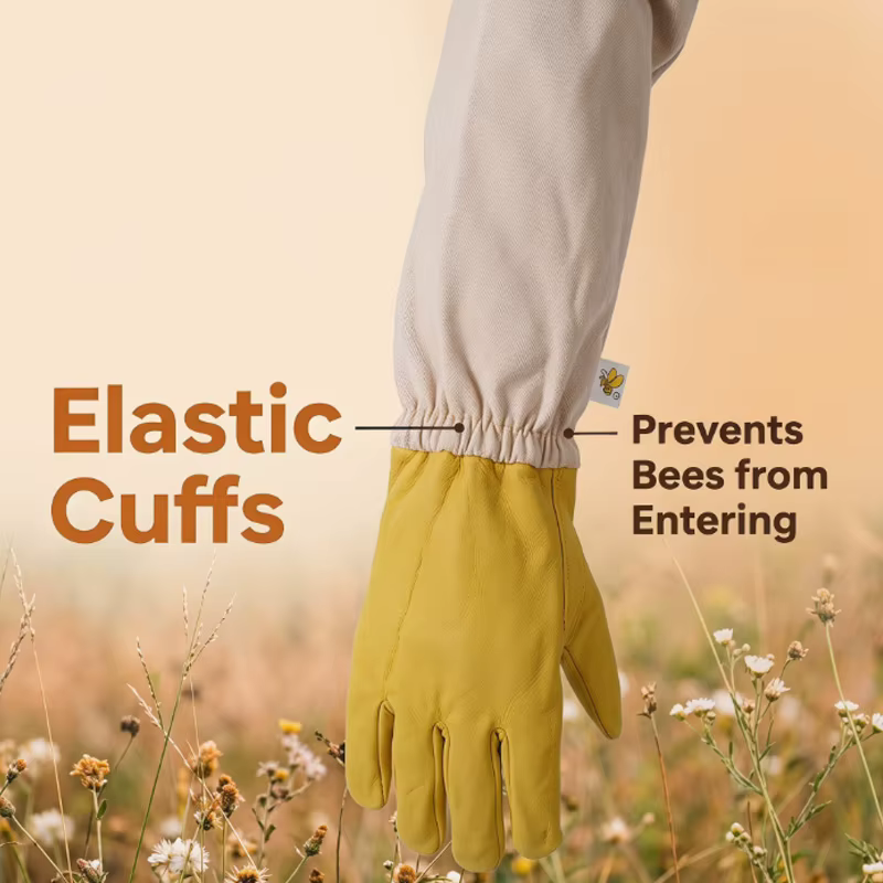 Guantes de protección largos antimordiscos para gatos y perros