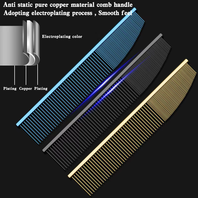 Peine deslanador de precisión para gatos y perros – Filtro y desenreda pelo suelto - imagen 3