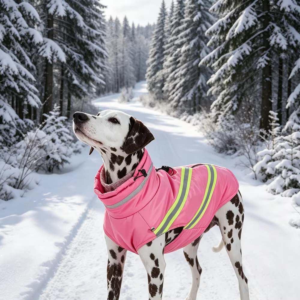 Chaqueta impermeable reflectante para perros pequeños y medianos – Invierno - imagen 2