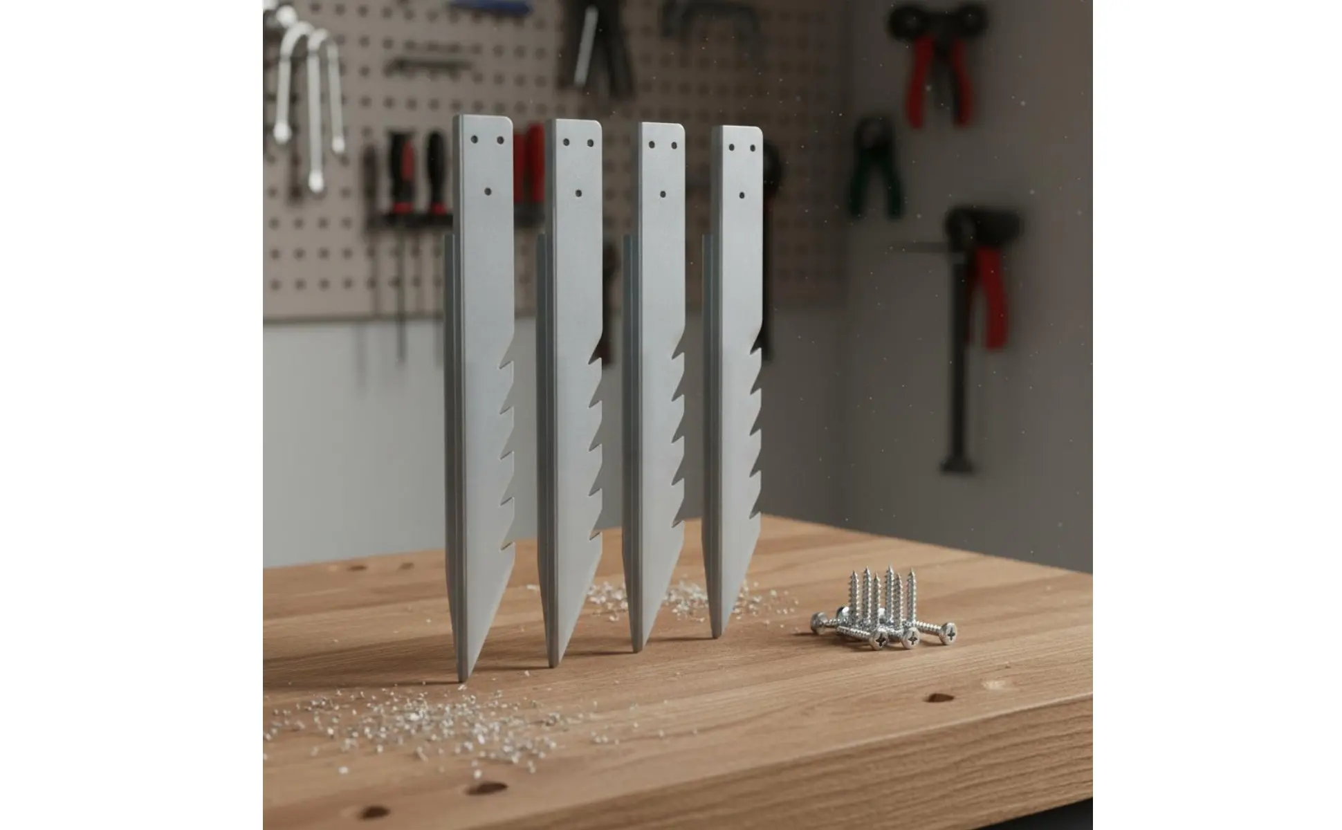 Kit de anclaje de acero galvanizado con soporte en L