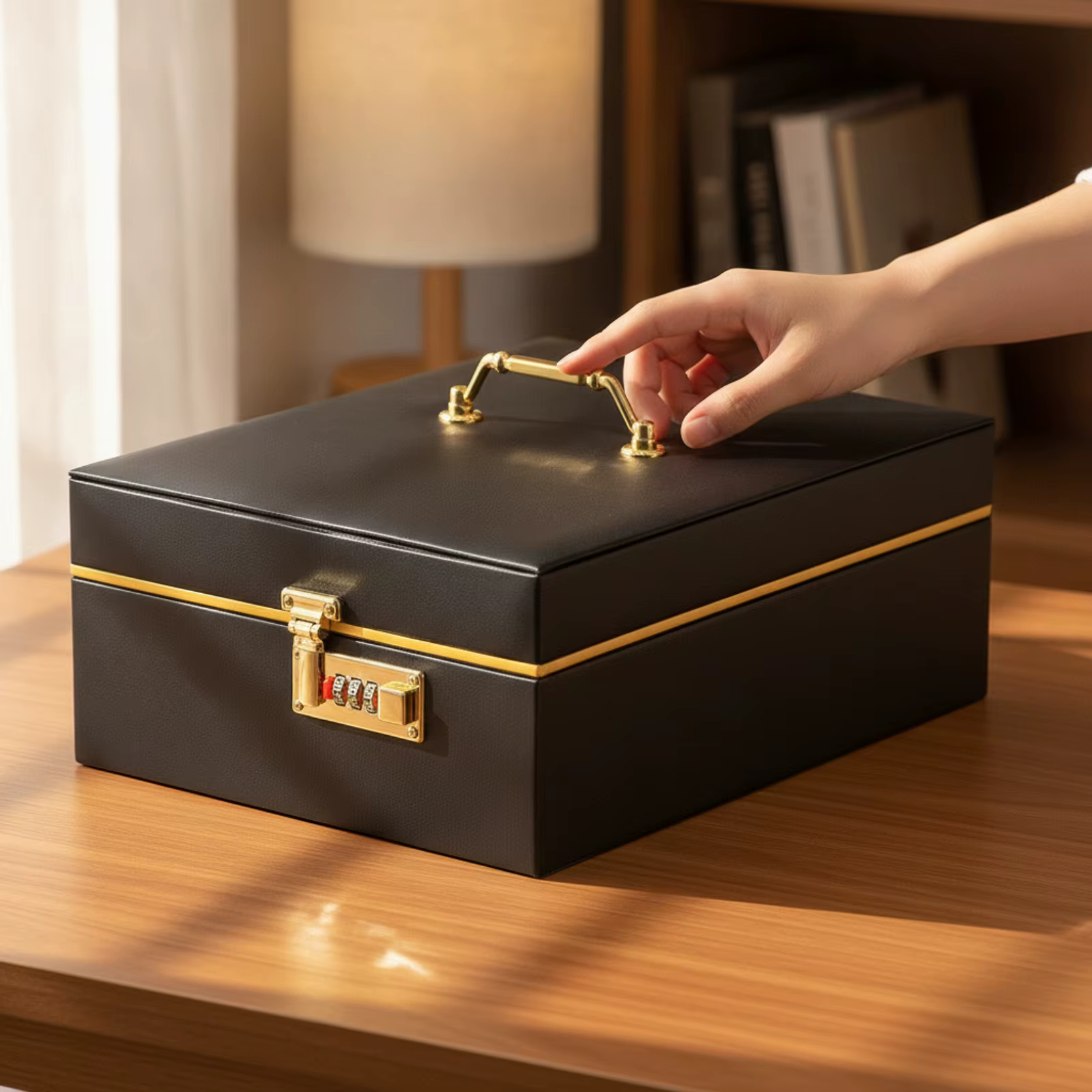 Caja de seguridad para joyas – Maleta de viaje compacta y elegante - imagen 2