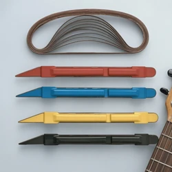 Lijadores de Precisión para Trastes de Guitarra – Juego de 4 Herramientas