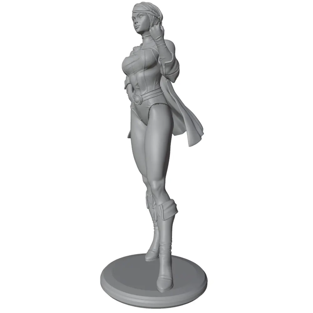 Kit miniatura modelo gris impreso en 3D para muñeca DIY sin pintar - imagen 5