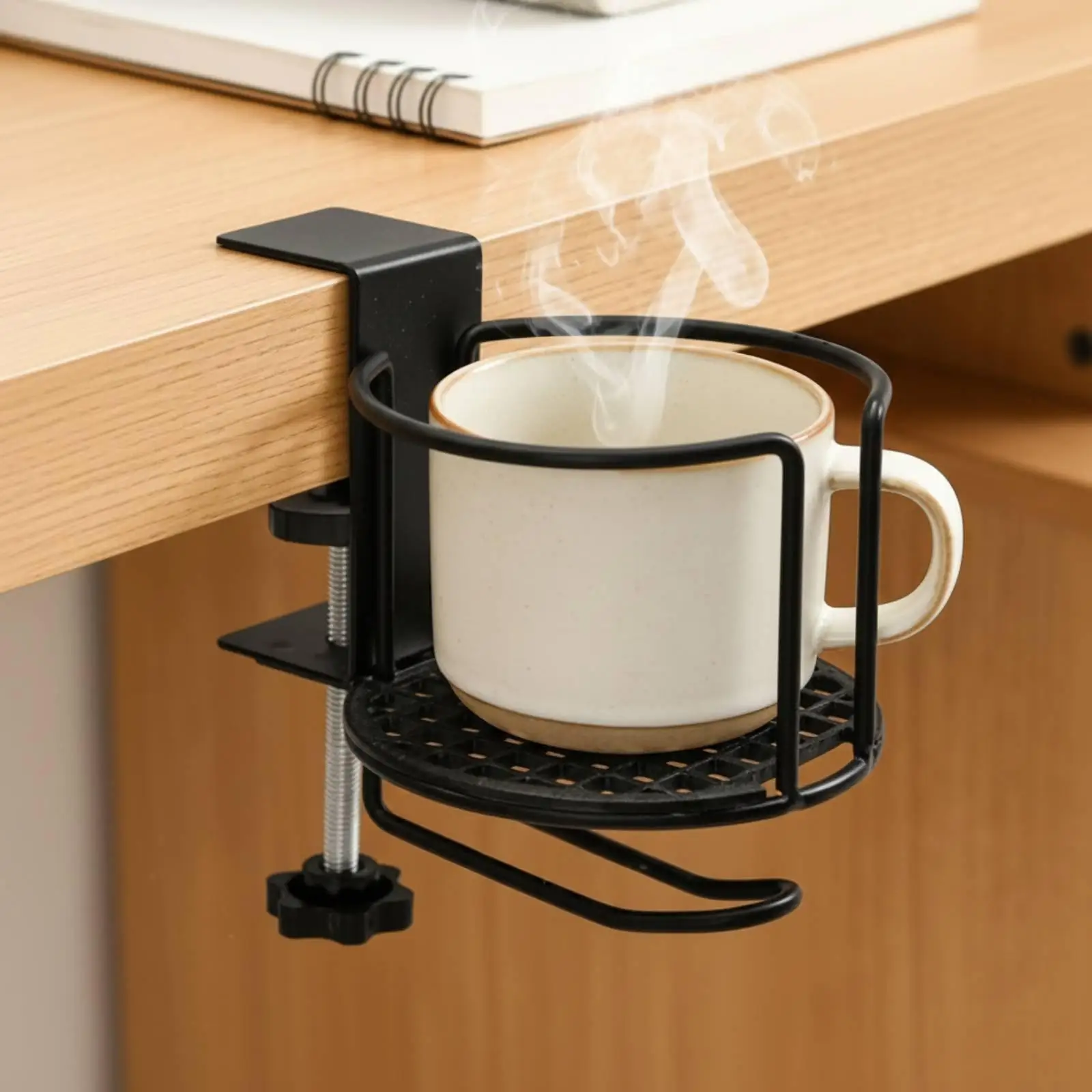 Soporte de vaso con gancho para auriculares - imagen 5