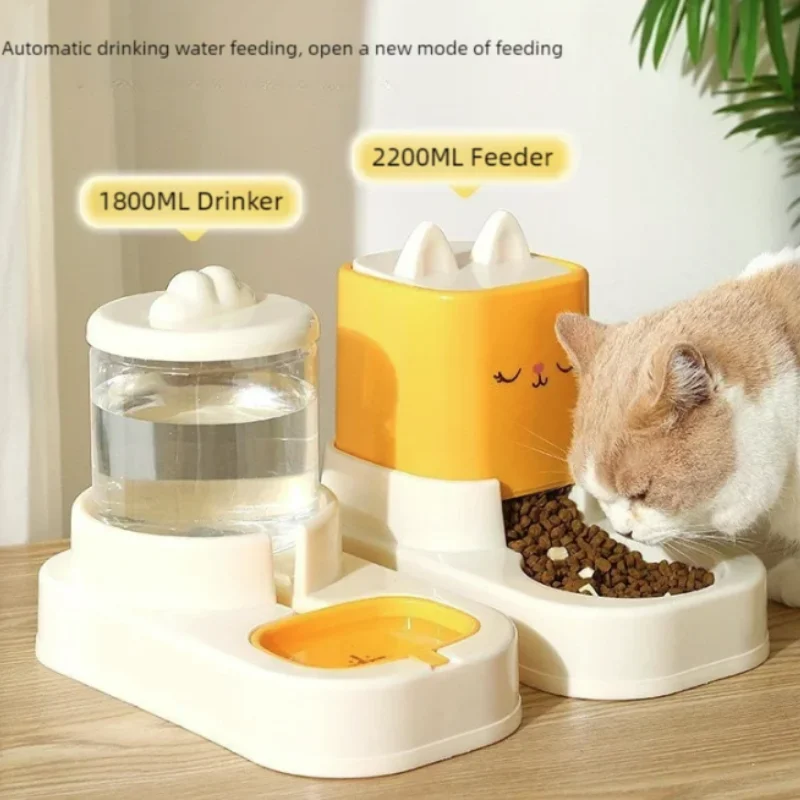Comedero automático para gatos y perros pequeños con bebedero - imagen 3
