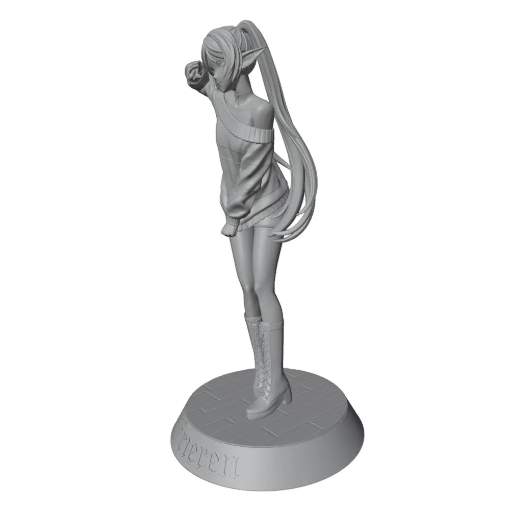 Figura resin DIY – Modelo para pintar sin montar - imagen 5