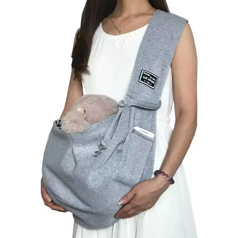 Mochila transpirable plegable para perros pequeños con almohadilla - imagen 3