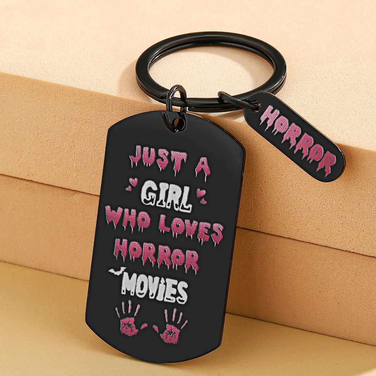 Llavero gótico de terror para amantes del cine, regalo Halloween - imagen 2