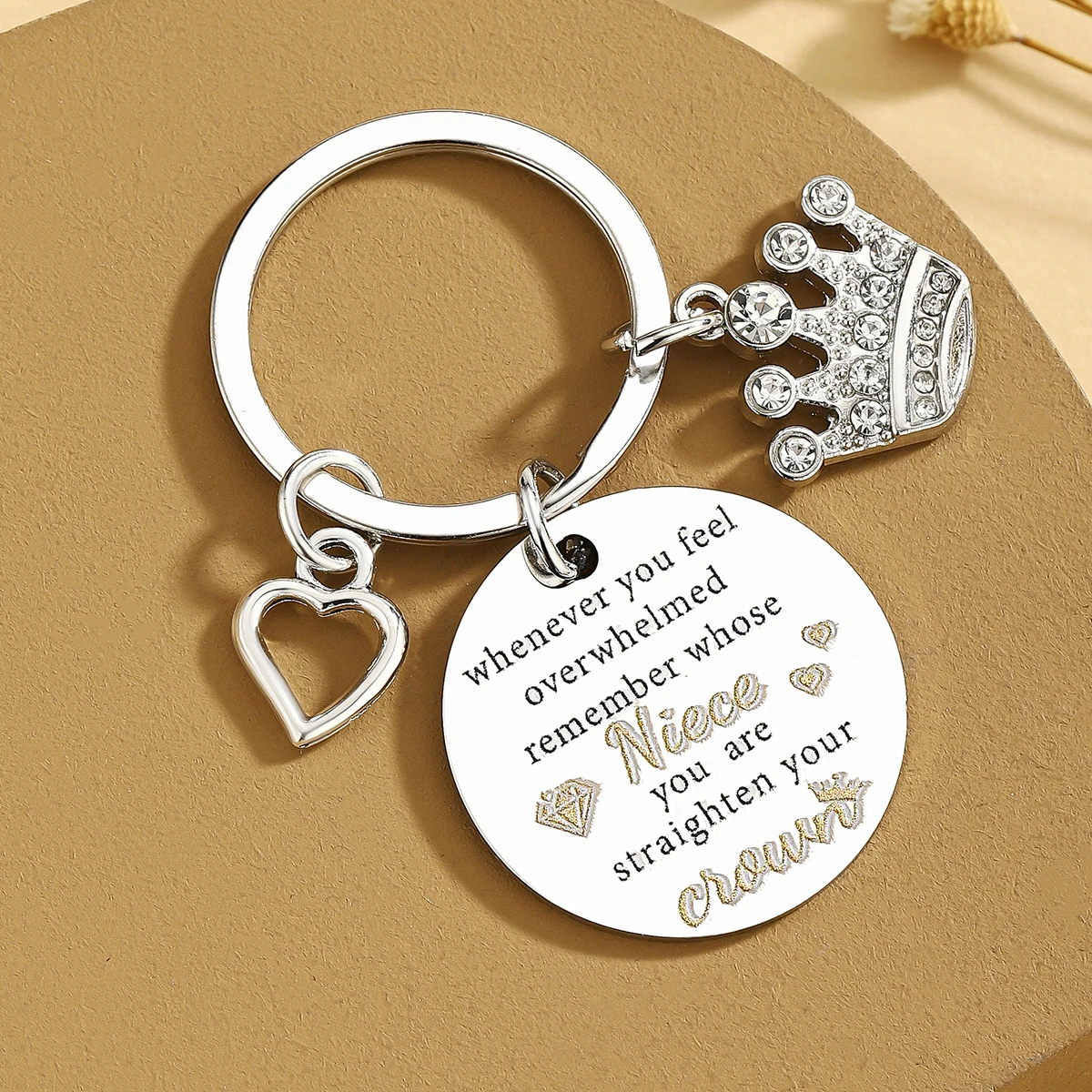 Llavero regalo para sobrina: detalle para tía en cumpleaños, graduación y Navidad - imagen 2