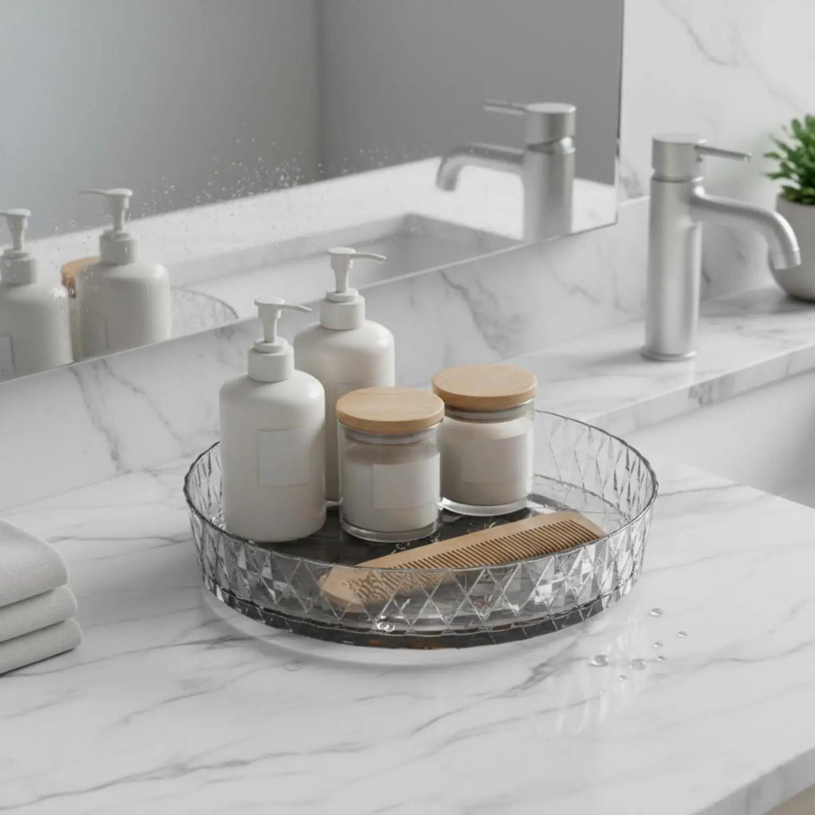 Organizador giratorio multifunción para cocina y dormitorio - imagen 3