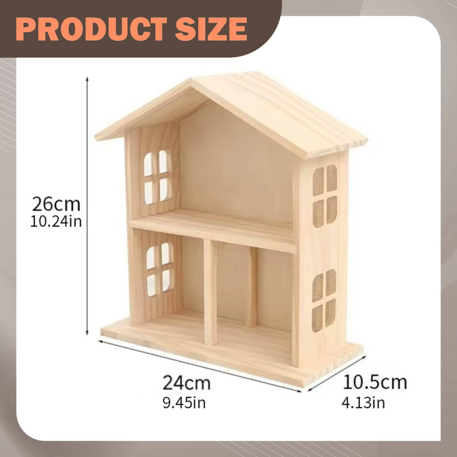 Organizador de madera para juguetes de gato y perro en escritorio - imagen 5