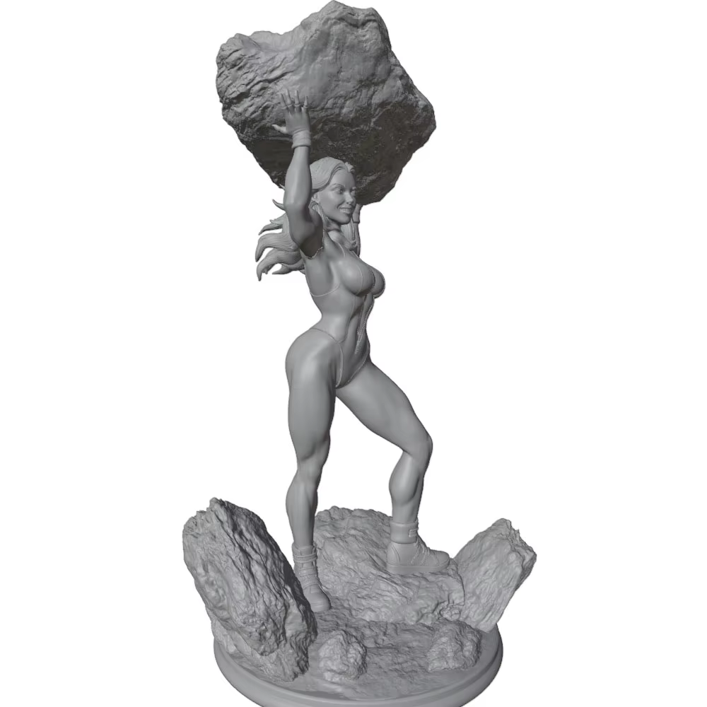 Maqueta resina 1/24 sin pintar – Kit DIY para ensamblar 75mm