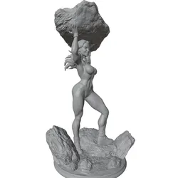 Maqueta resina 1/24 sin pintar – Kit DIY para ensamblar 75mm
