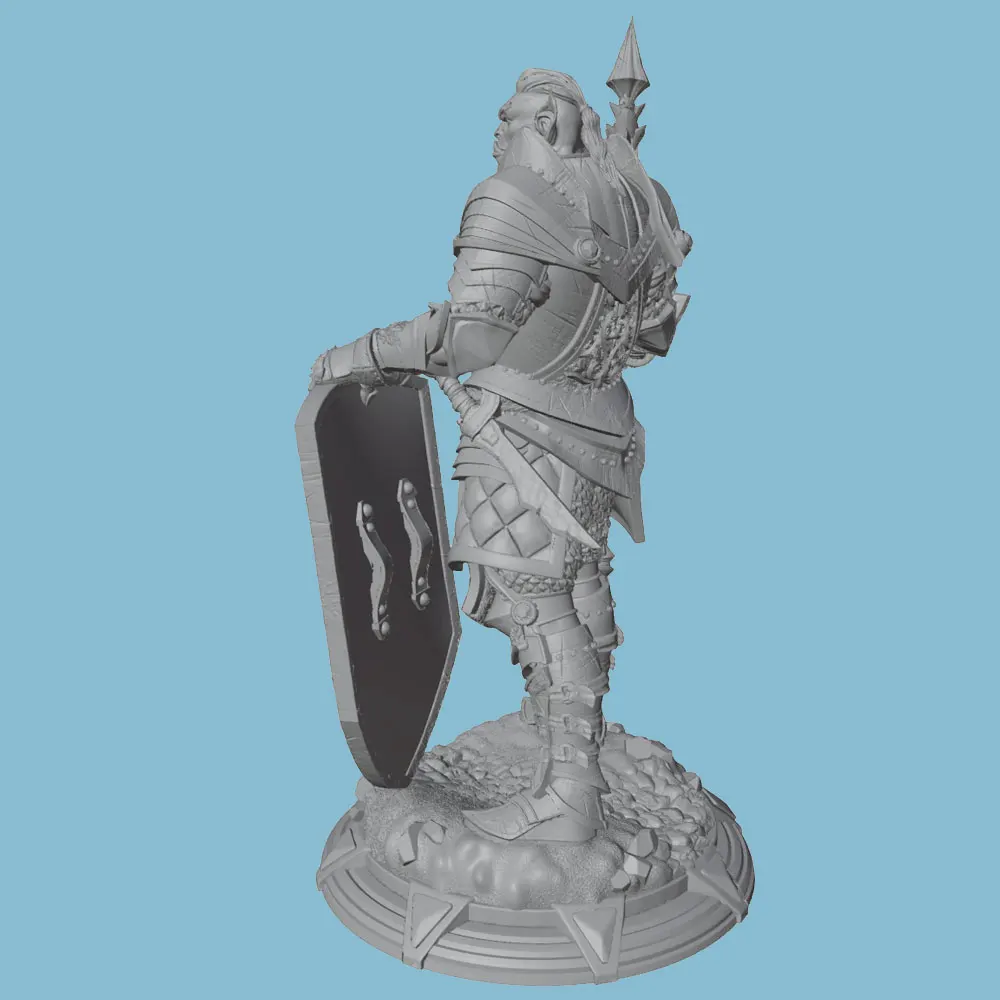 Base de la figura de resina