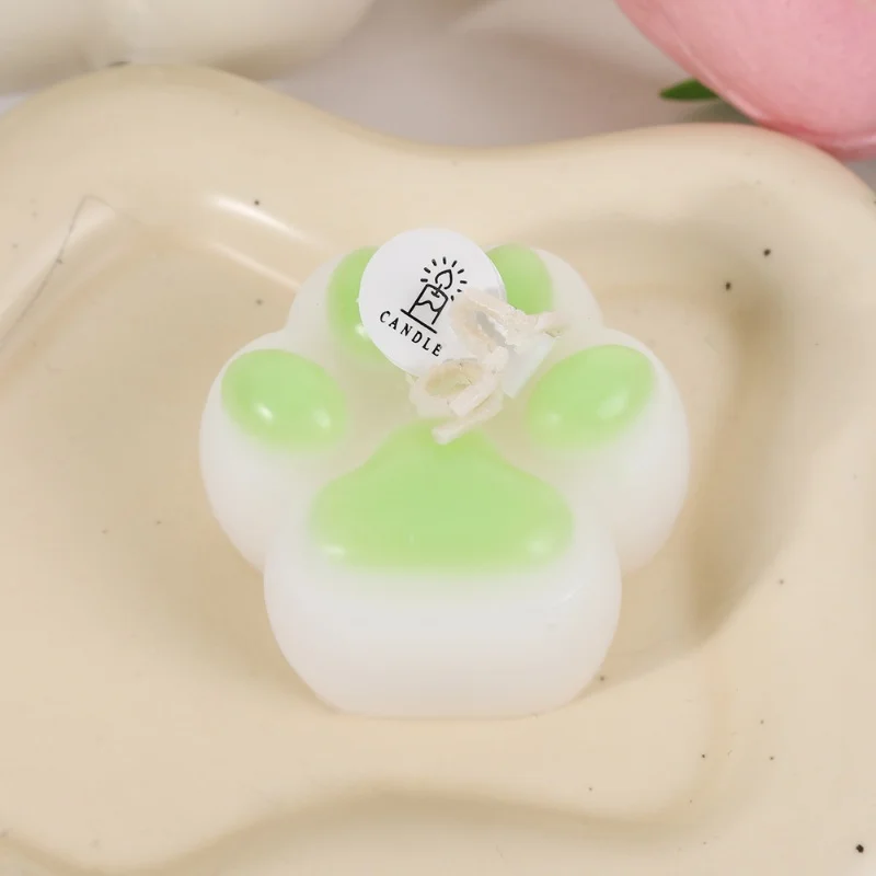 Velas de cumpleaños con forma garra de gato para gatitos y cachorros - imagen 5