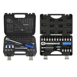 Llave dinamométrica 1/4" resistente para mantenimiento de bicicleta