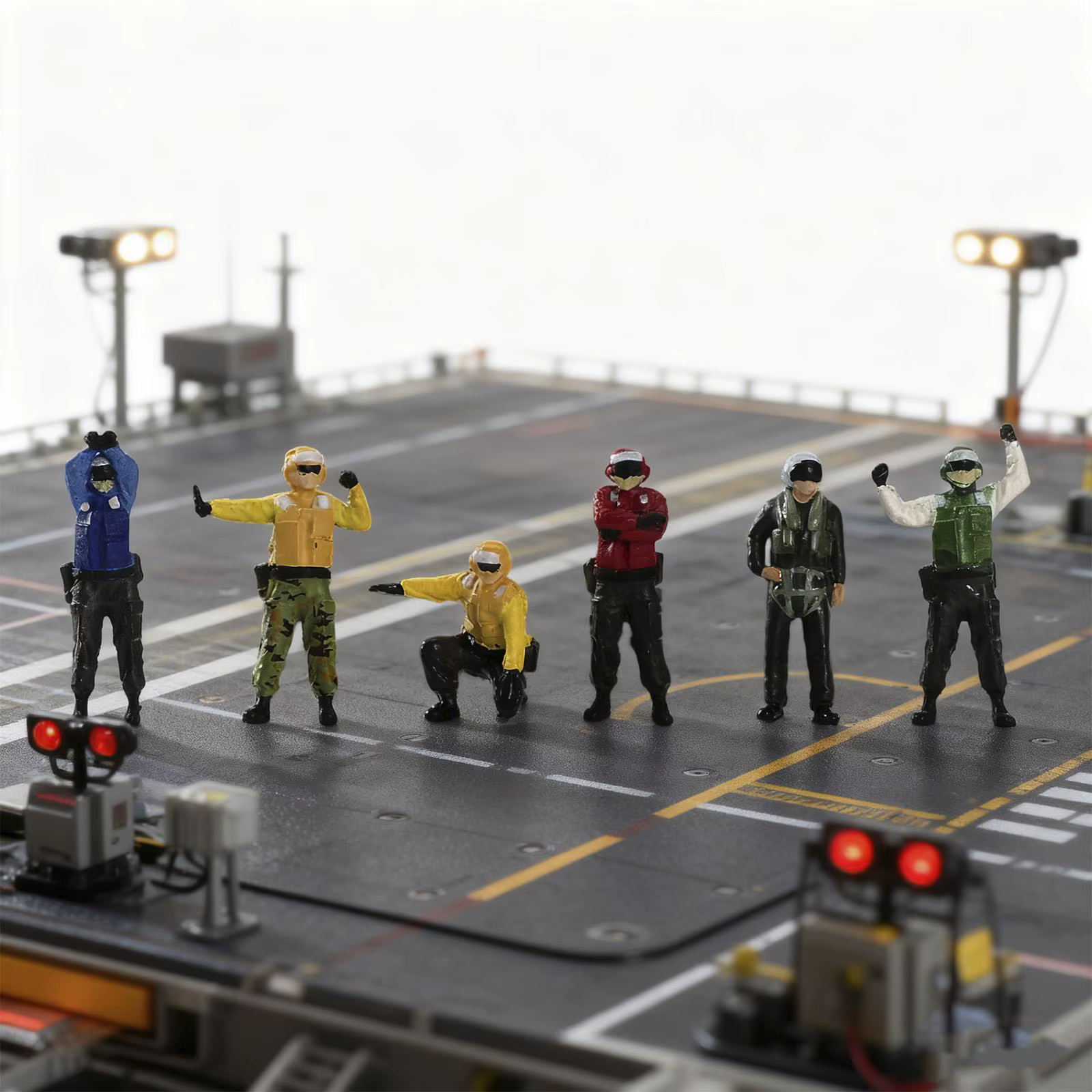 Figuras miniatura pintadas a escala 1/64 para dioramas y escenas fotográficas de mascotas - imagen 3