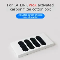 Filtro carbón activado CATLINK Pro/ProX para gatos