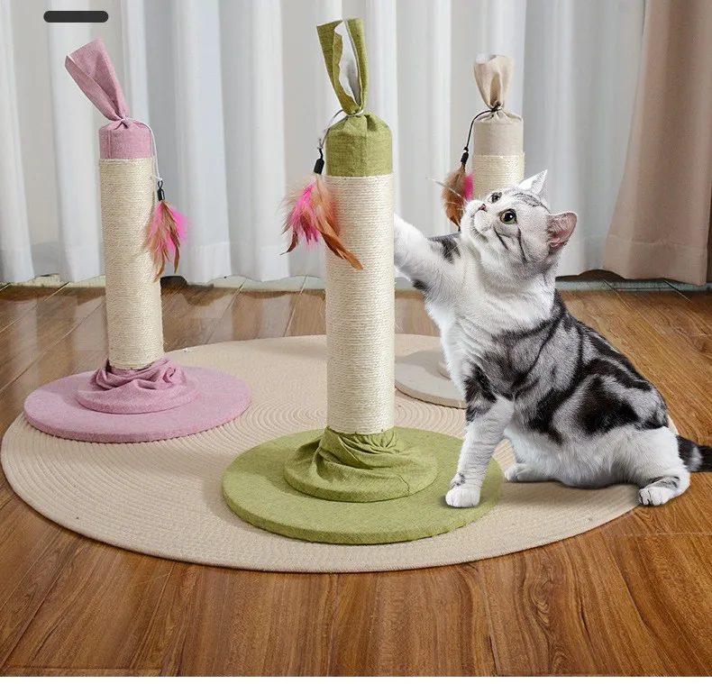 Poste rascador para gatos NIU DU RUI vista frontal