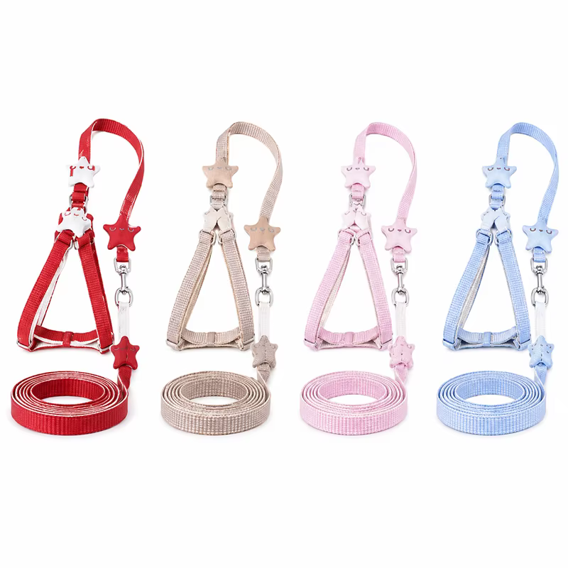 Arnés con correa anti-escape ajustable para perros y gatos - imagen 5