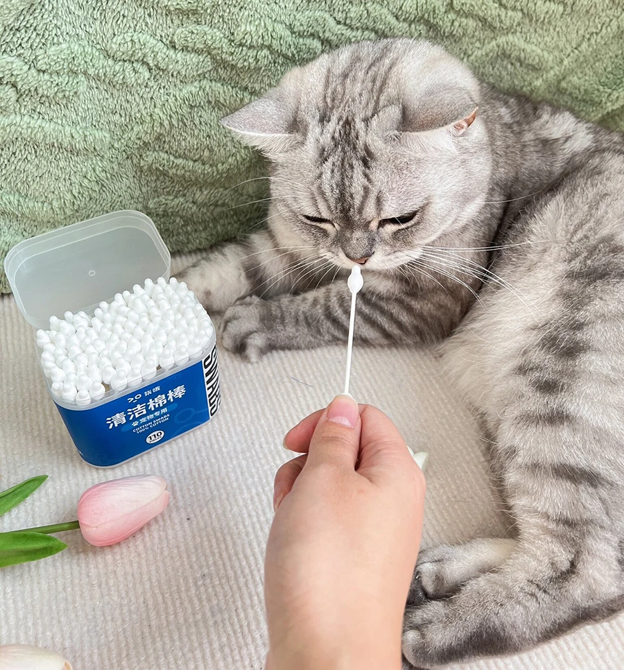Pack de hisopos para gatos y perros