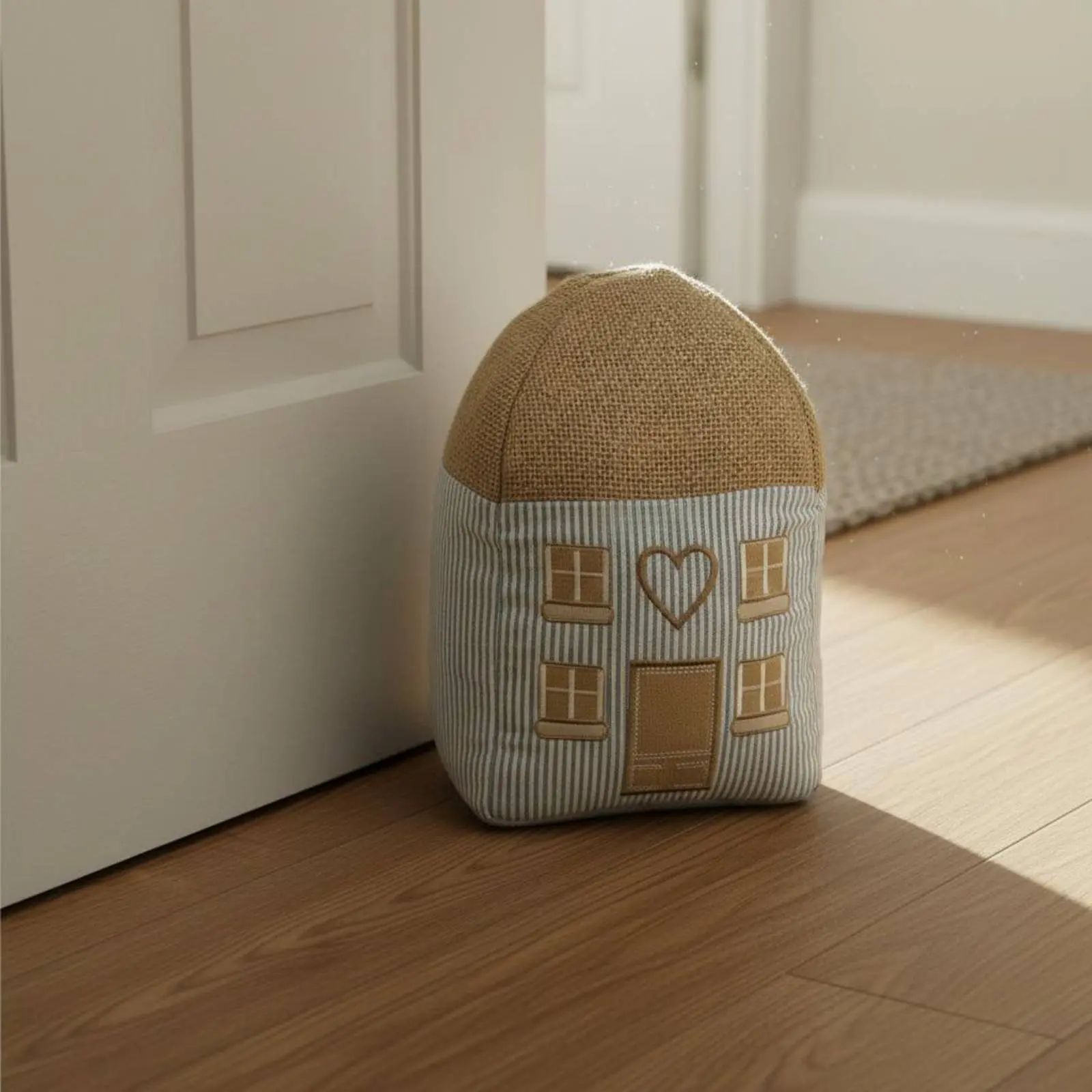 Tope de puerta textil suave decorativo para hogar y casas de campo - imagen 4
