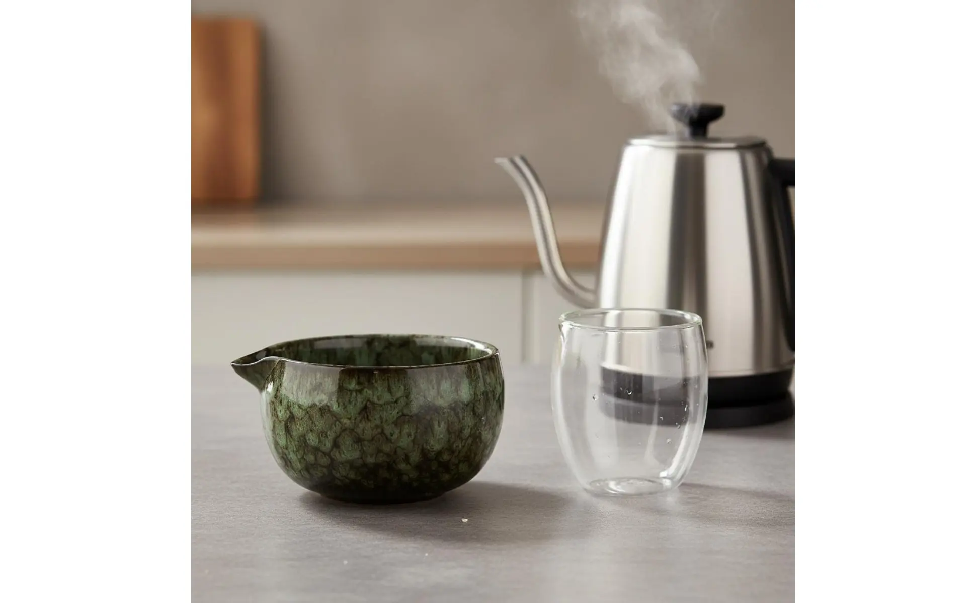 Cuenco matcha vista lateral