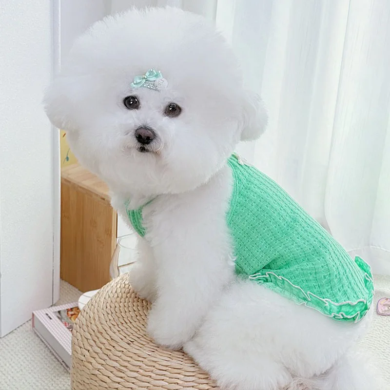 Chaleco tipo camiseta para perros pequeños